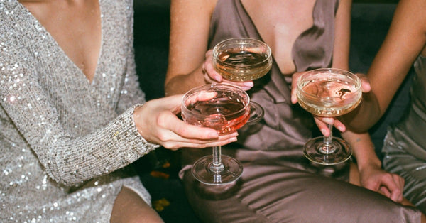 Women Wearing Festive Party Outfits | New Year’s Eve Celebration 