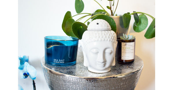 Display of well-being and self-care items | Well-being routine tips