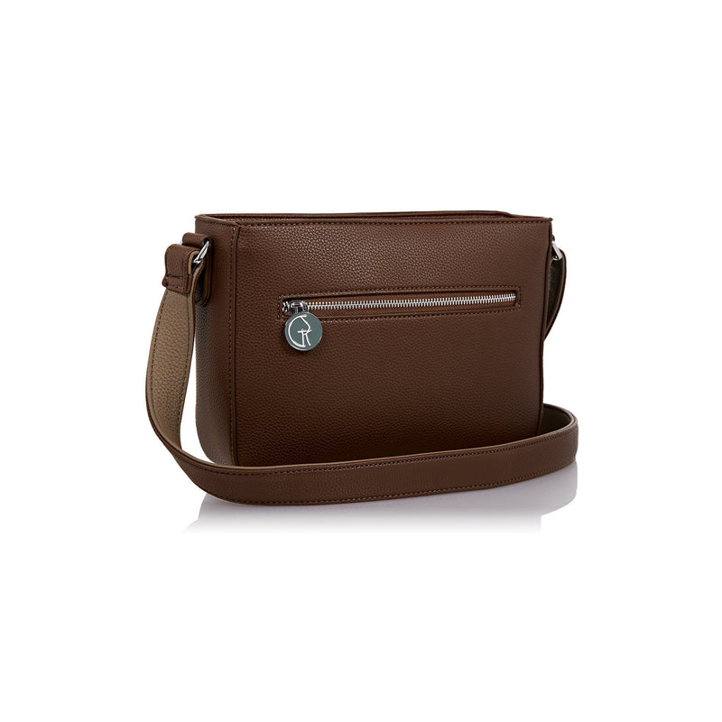 The Morphbag by GSK Chocolate crossbody bag