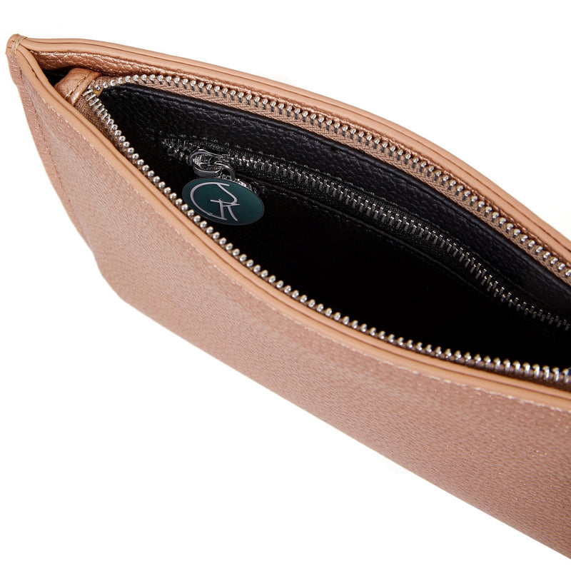 The Morphbag by Rose Gold clutch interior