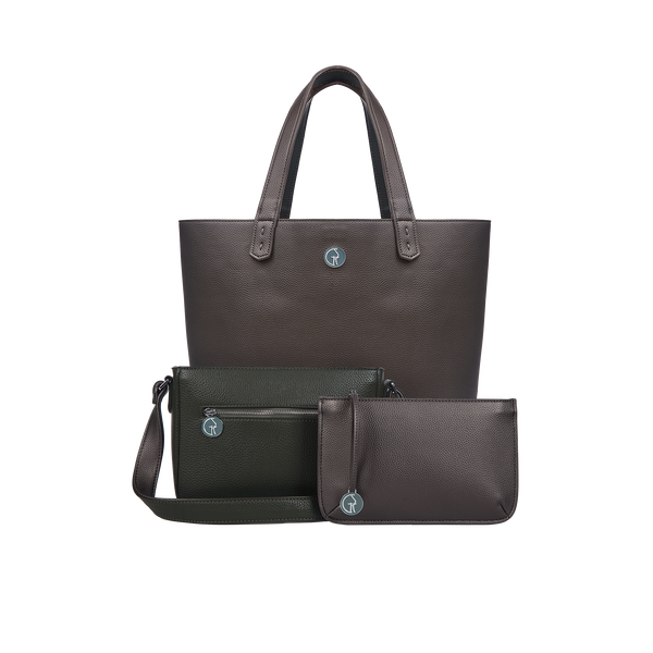 The Morphbag by GSK Black Forest Green & Metallic Mushroom set