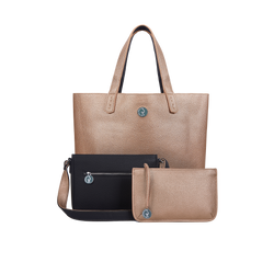 The Morphbag by GSK Onyx & Rose Gold set reversed