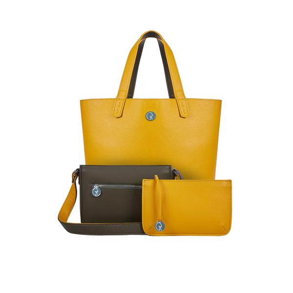 The Morphbag by GSK Green Pepper & Mustard set reversed